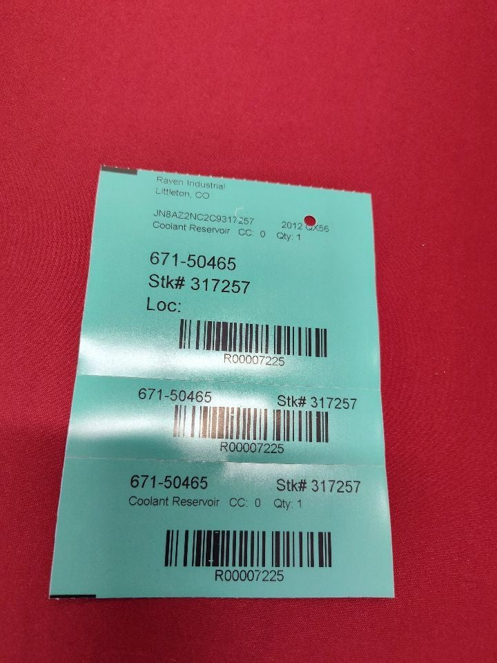 2011-2020 Infiniti 2017-2024 Nissan Engine Coolant Tank Expansion Reservoir