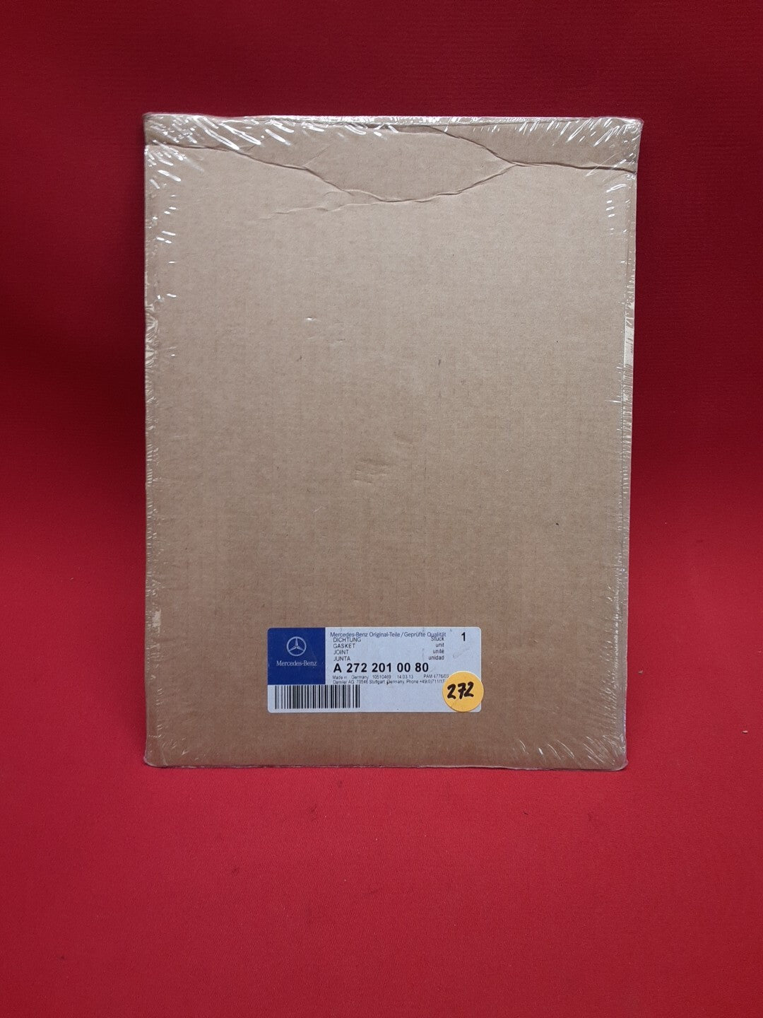 BRAND NEW OEM Mercedes-Benz Water Pump Gasket A2722010080