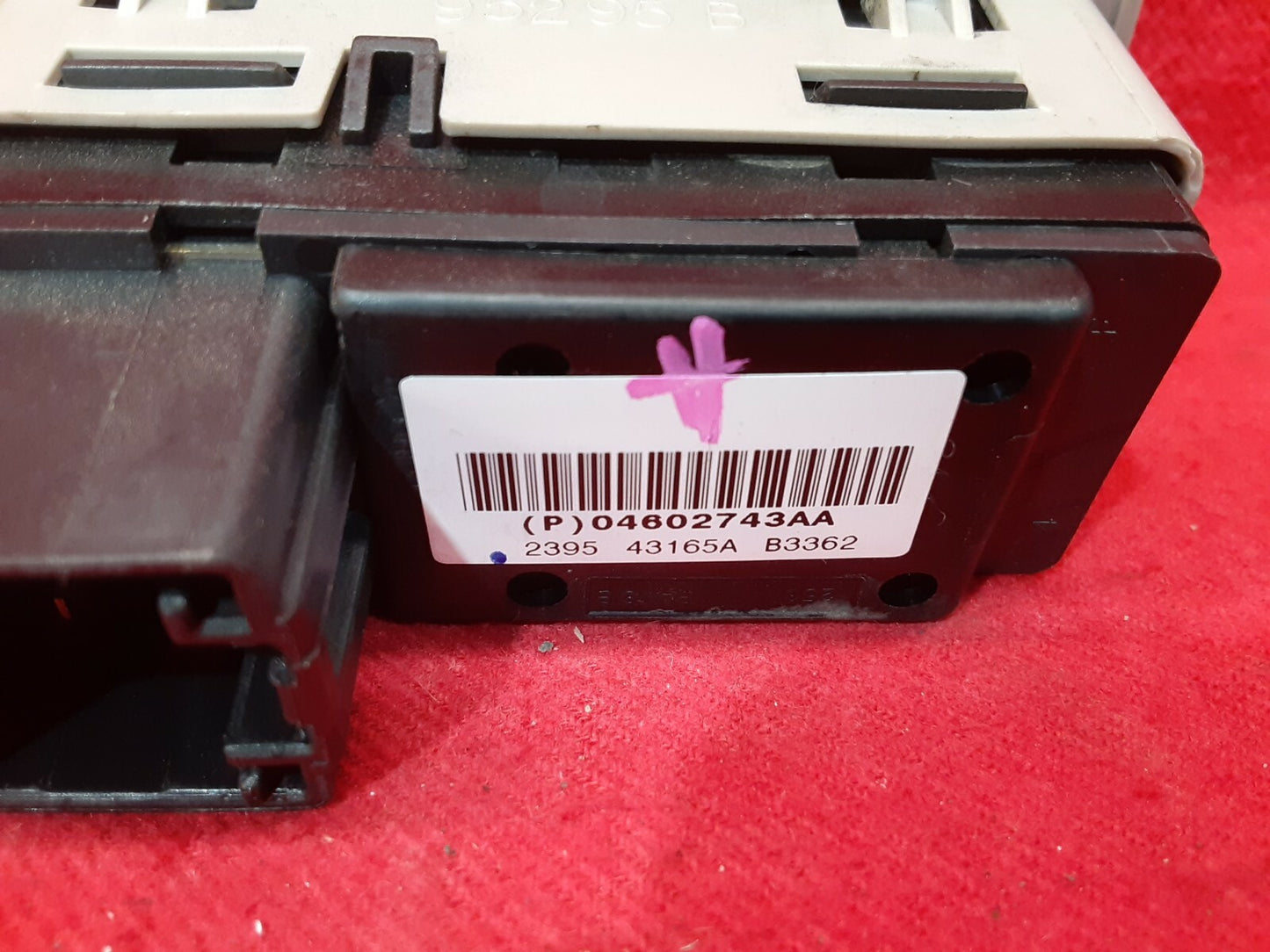 2006 Dodge Charger - Rear Power Window Switch - Lite Graystone - 04602743AA