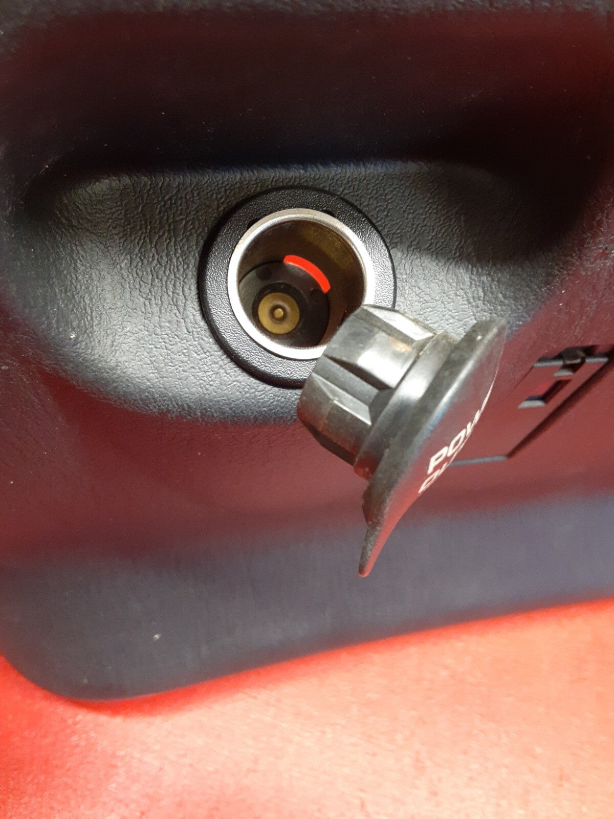2001 - 2003 Dodge Durango LOWER Center Dash Ash Tray Power Outlet Trim Bezel