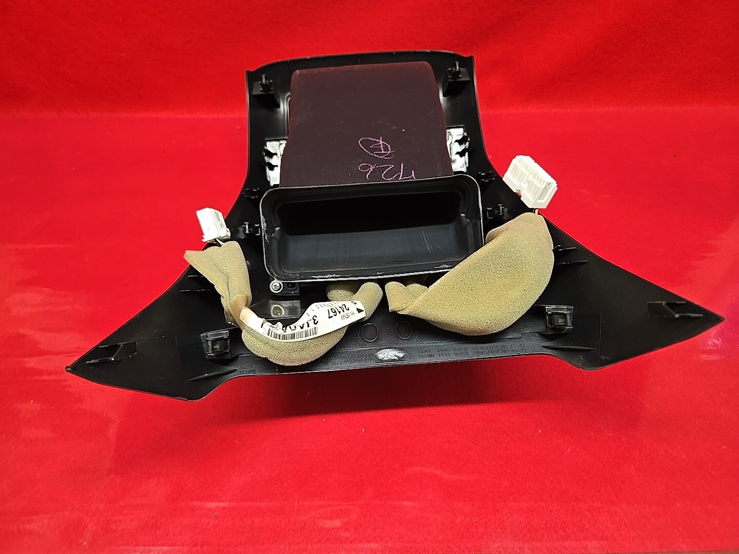 2013-2016 Infiniti JX35 QX60 Center Console Rear Panel W/ Vents Climate Control