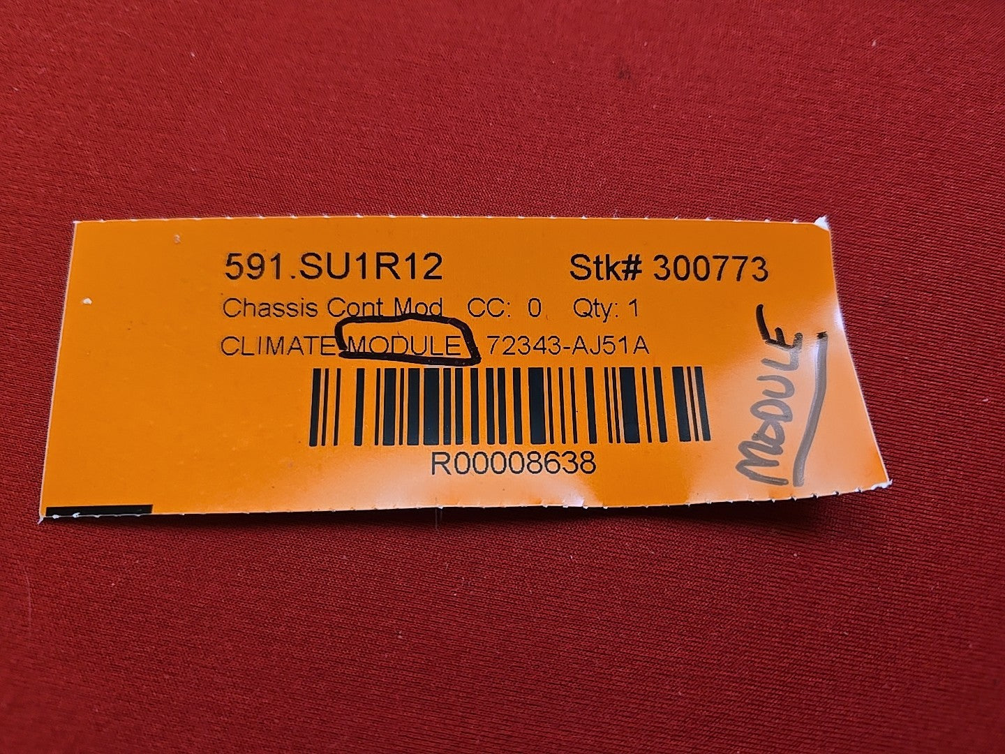 2012-2014 Subaru Outback / Legacy HVAC Climate Control Module - PIGTAIL WIRES
