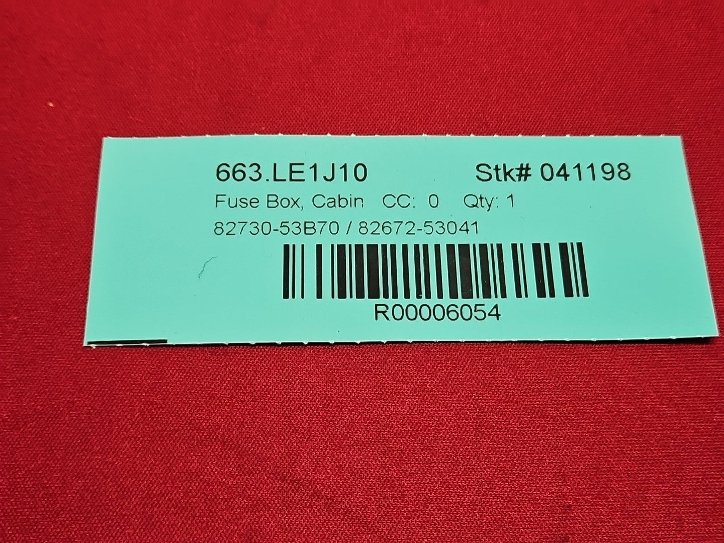 2010 Lexus IS 250 Right Passenger Fuse Box Junction Block - PIGTAIL WIRES ONLY
