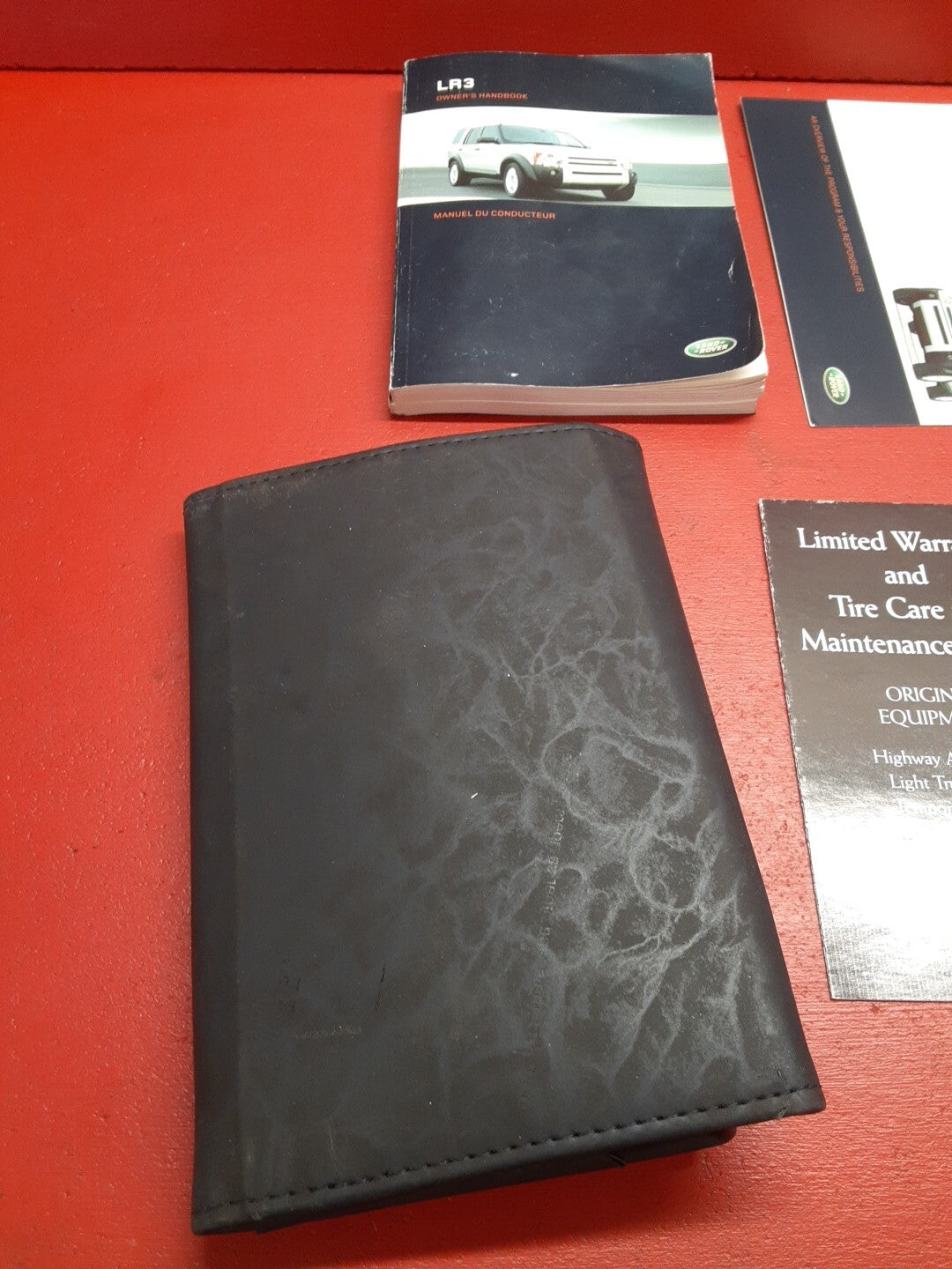 2006 Land Rover LR3 8 Piece Owner's Operator Manual OEM Set W/ Case