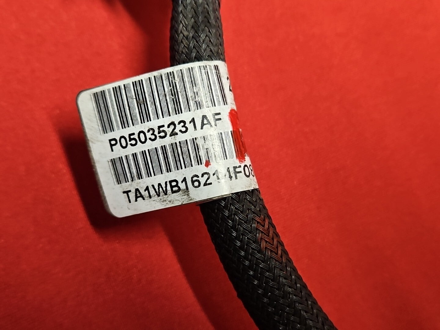 2013 - 2019 Fiat 500e EV Electric 12V Positive Battery Cable Jumper 05035231AF