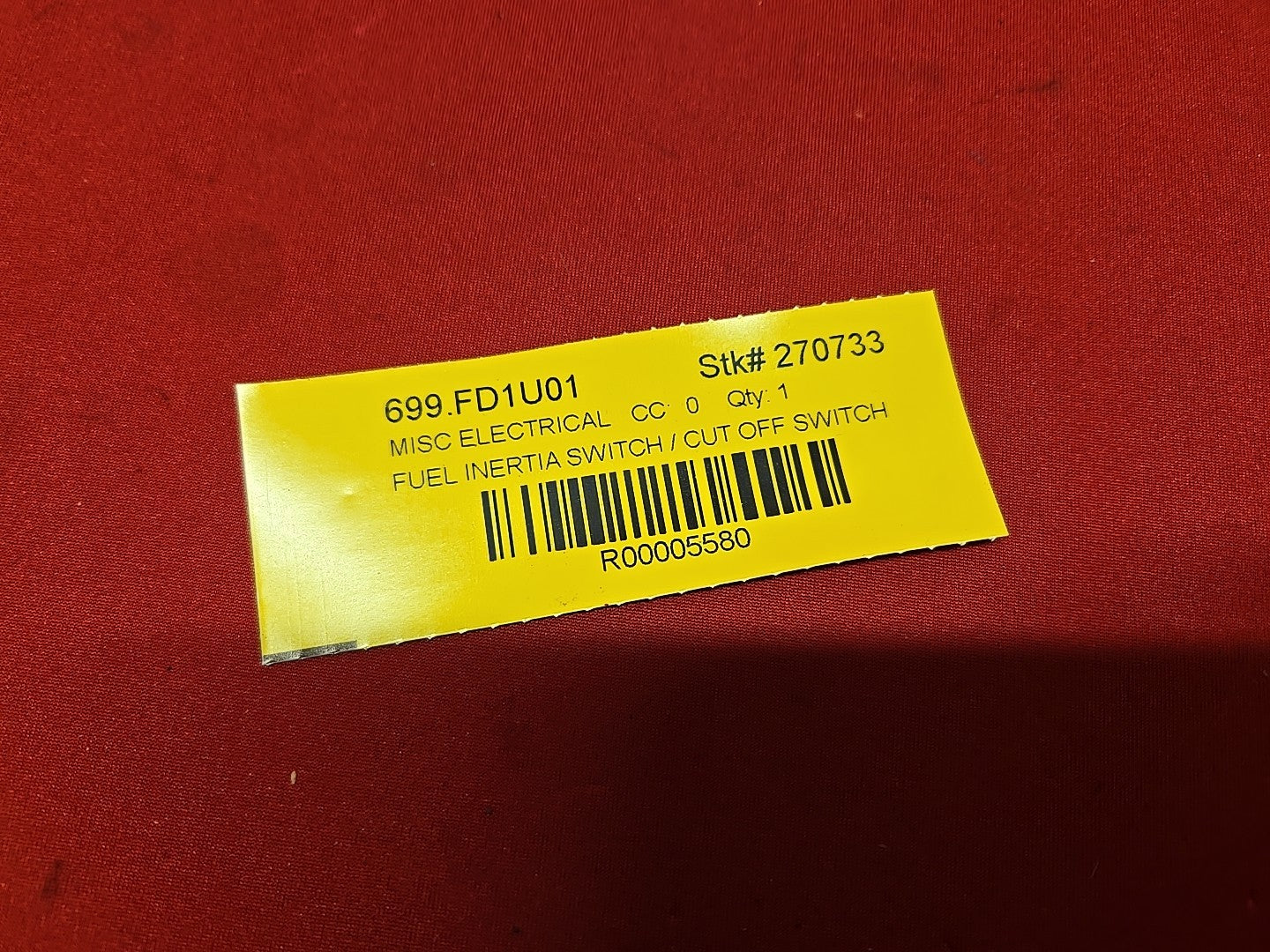 1986-2011 Lincoln / Mercury / Ford Fuel Inertia Cut-Off Switch PIGTAIL WIRE ONLY