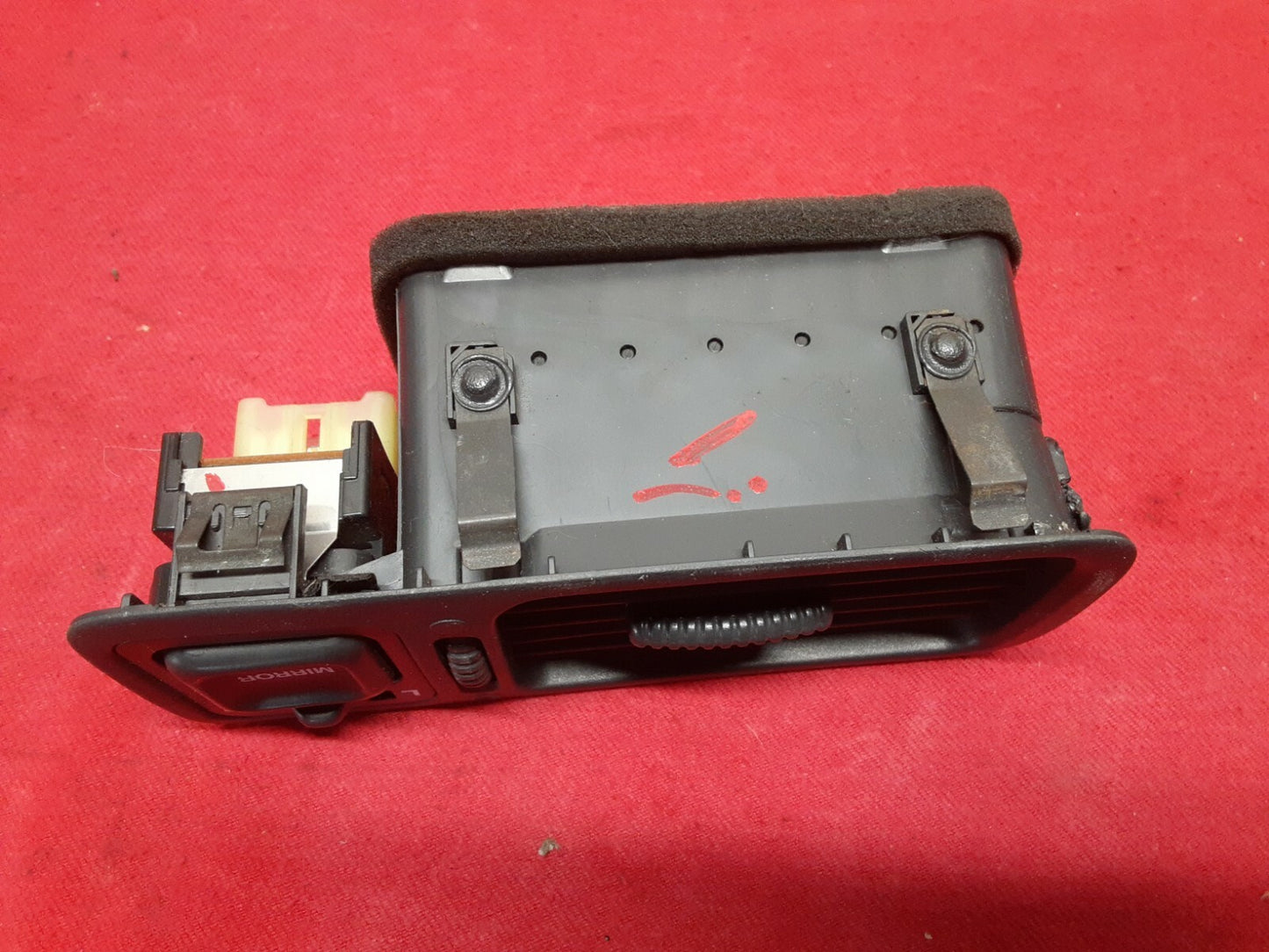 1999 2000 2001 Honda CR-V CRV Classy Gray Dash Vent Bezel Mirror Adjust Switch