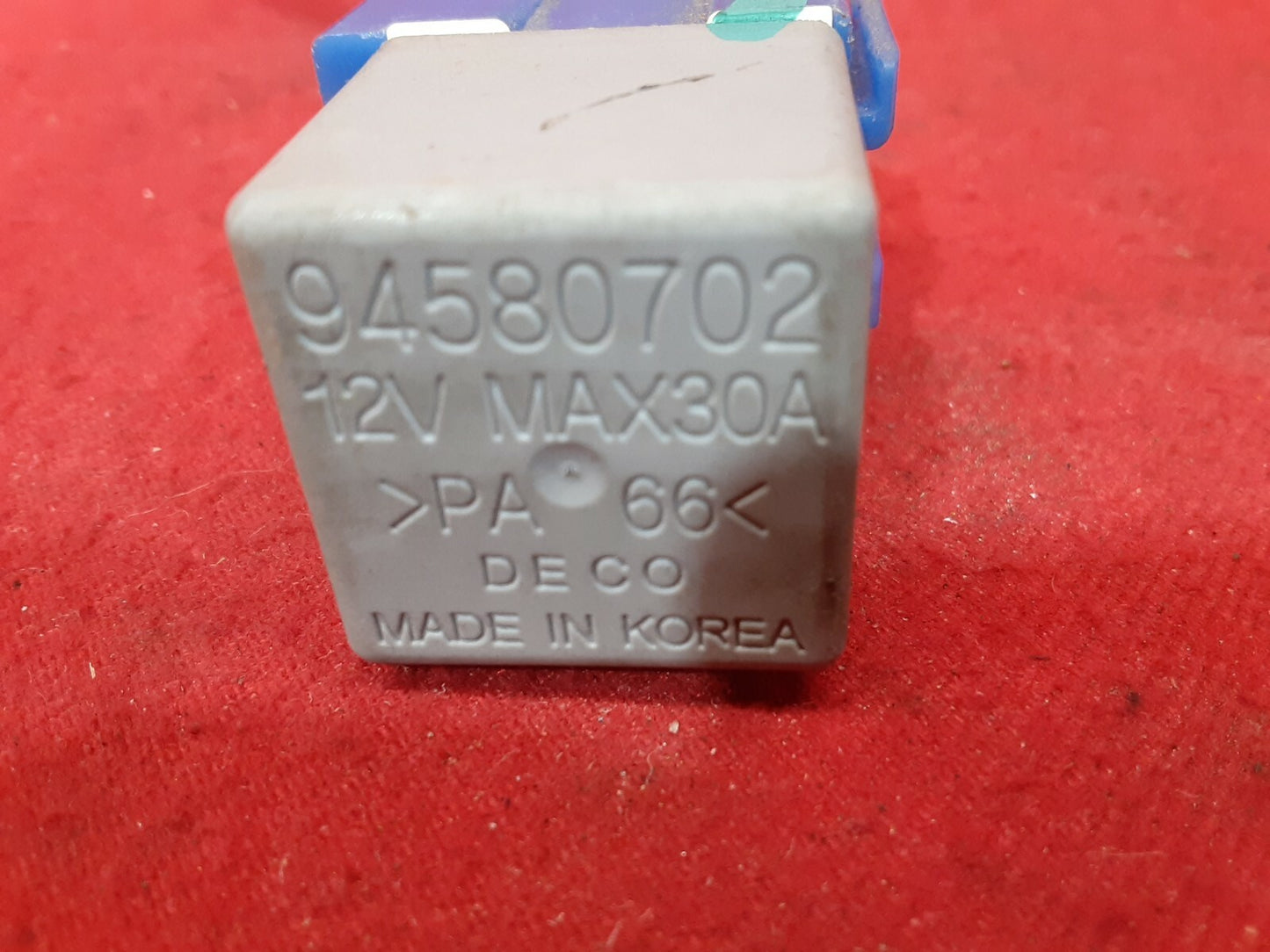 AC Delco Relay with Pigtail Grey 7K13 84580702 12V MAX30A