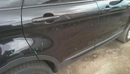 2012-2019 Range Rover Evoque RIGHT PASSENGER Front A Pillar Trim Molding Grey
