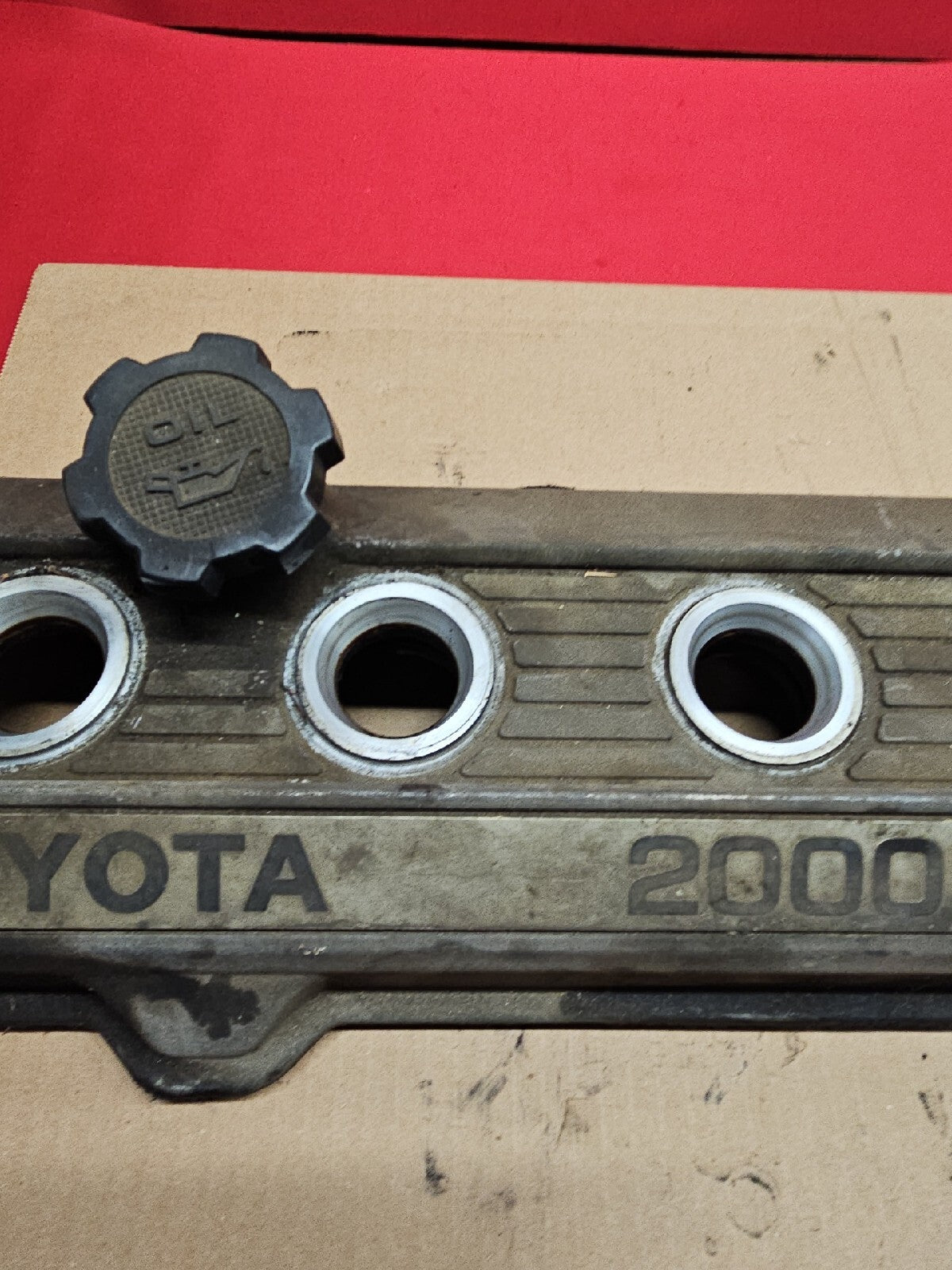 1988 Toyota Celica 2.0 16 Valve DOHC - Valve Cover - OEM
