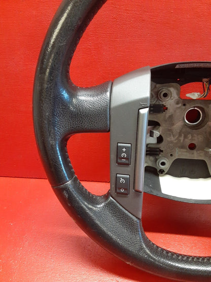 2005-2009 Land Rover LR3 Steering Wheel Black Leather w/ Cruise LR017035