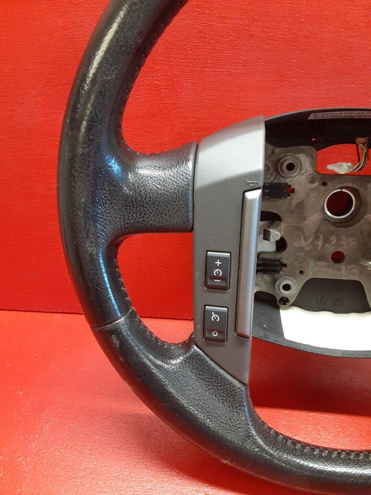 2005-2009 Land Rover LR3 Steering Wheel Black Leather w/ Cruise LR017035