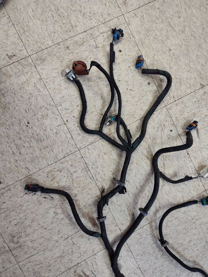 2003-2006 Chevy GMC Cadillac 4WD A/T Headlamp Wiring Harness - *broken sockets*