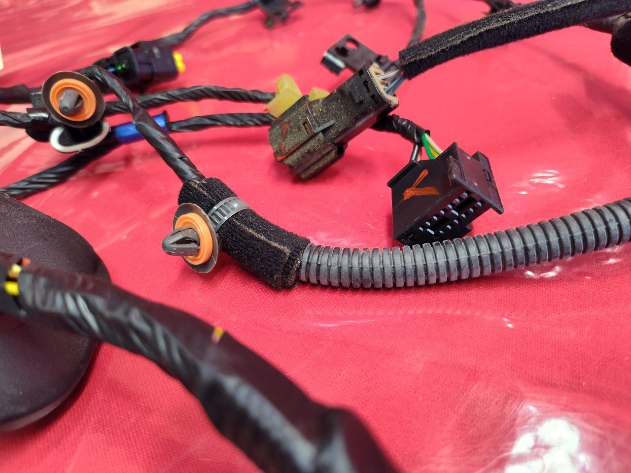 13-16 Hyundai Genesis Coupe RIGHT PASSENGER Door Wiring Harness 91630-2M071