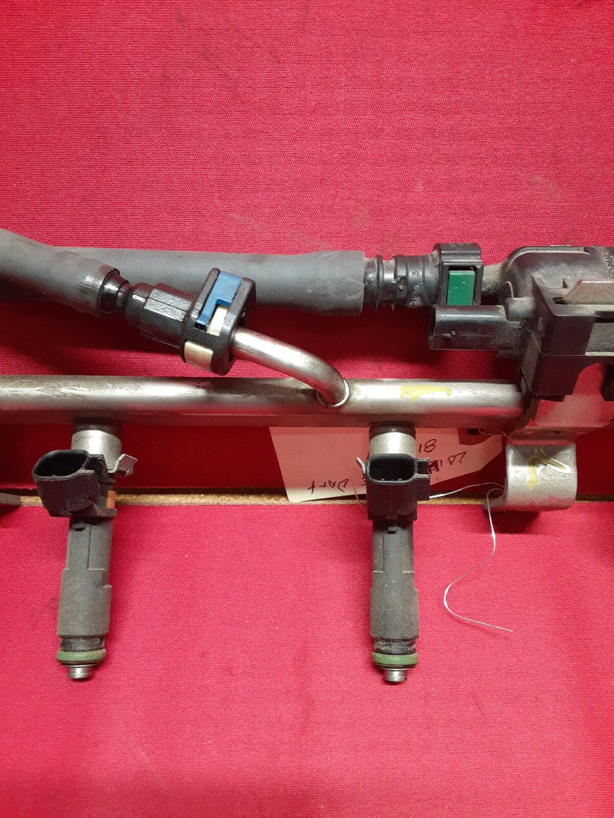 2013 - 2022 Dodge Chrysler Jeep Fiat 2.0L L4 Fuel Injectors w/ Rail 04627120AC
