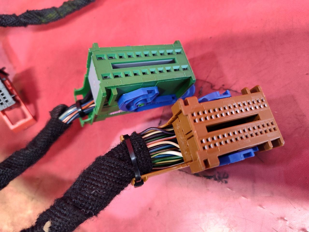 2018 2019 Fiat 500 Instrument Panel Dash Wiring Harness Complete - 67k Miles
