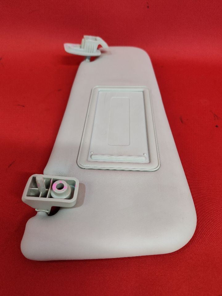 2012-2019 Fiat 500 RIGHT PASSENGER Sun Visor Shade w/ Clip Beige Vinyl