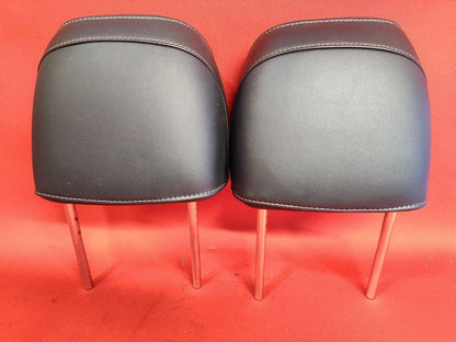 2011 Lexus IS250 IS350 FRONT Left Right Headrest Set Black Leather Grade A