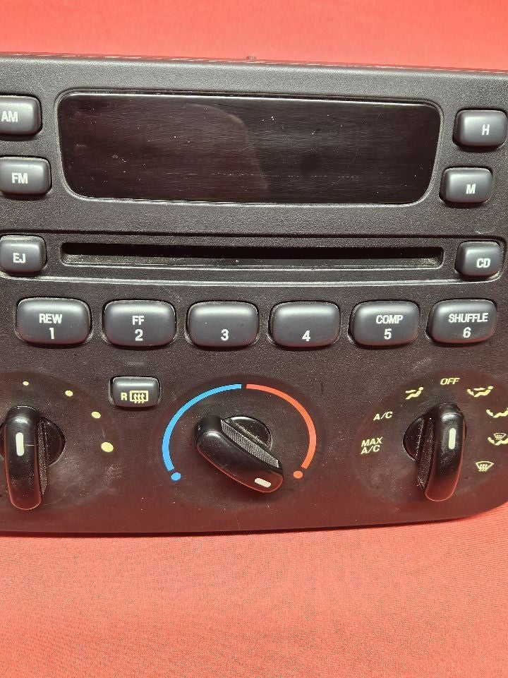 2001-2004 Ford Taurus Mercury Sable Radio Stereo Control Unit CD MANUAL Temp