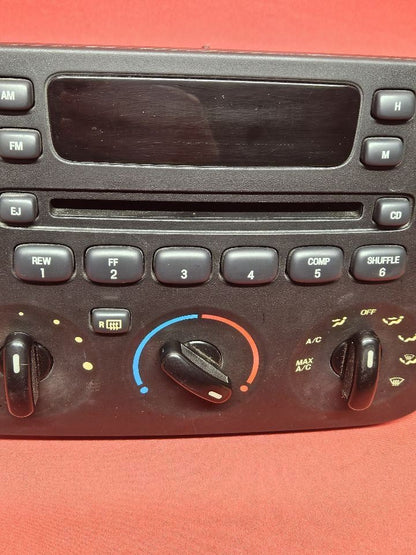 2001-2004 Ford Taurus Mercury Sable Radio Stereo Control Unit CD MANUAL Temp