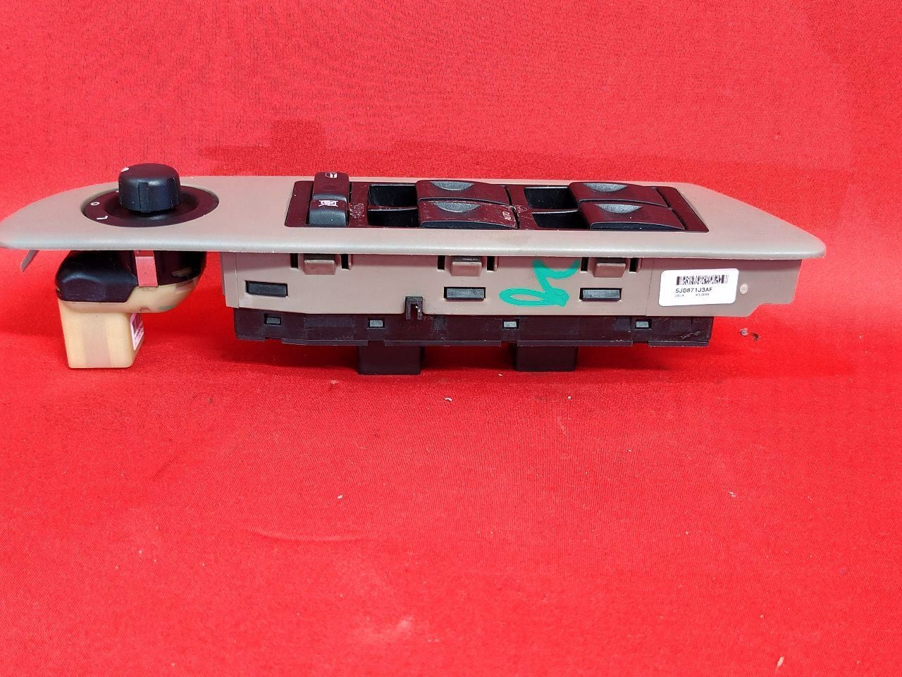 2004 2005 Dodge Durango Driver Door Master Window Lock Mirror Switch w/ Bezel