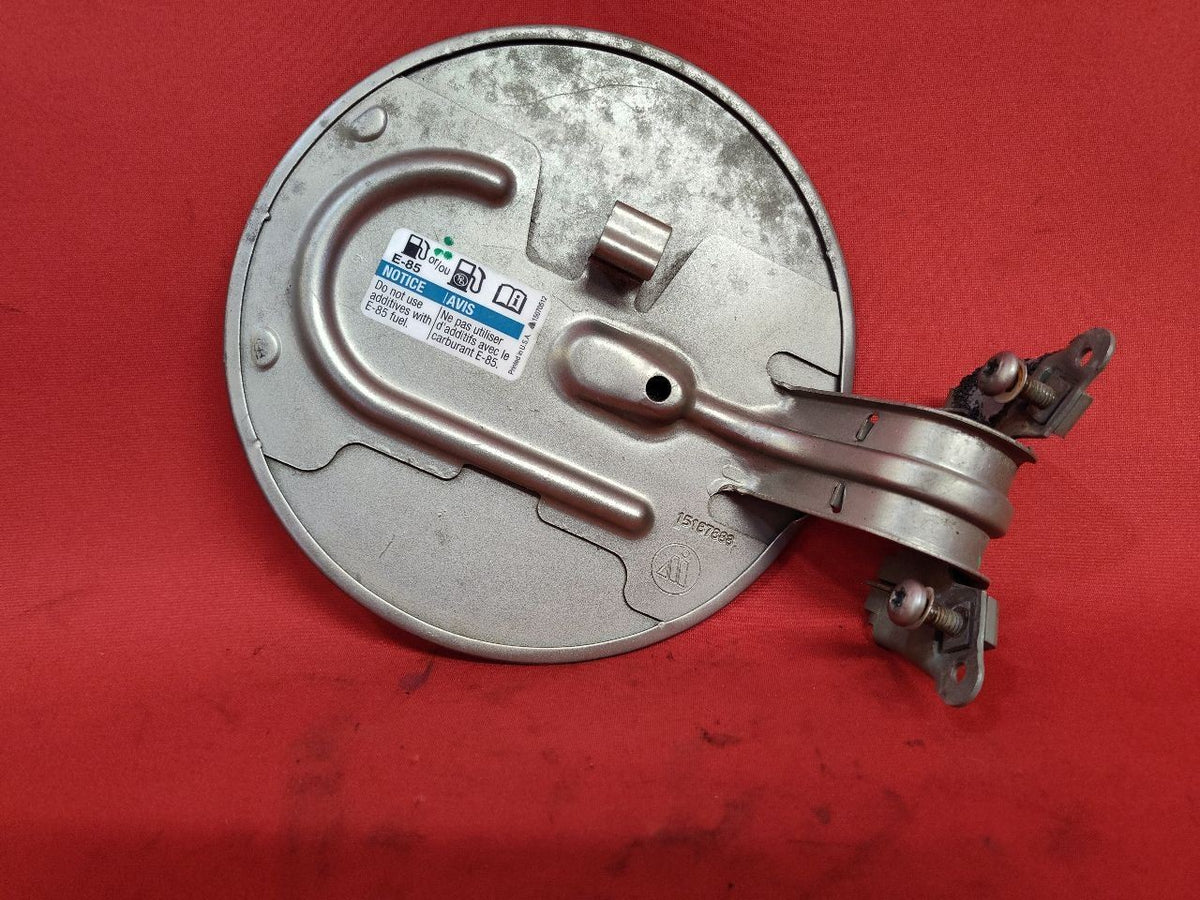 2000-2006 Chevy Cadillac GMC Truck Suv Fuel Filler Door Gas Lid 382E Pewter Met