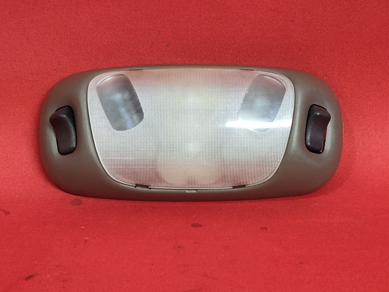1997-2004 Ford Truck Interior Dual Beam Dome Light Lamp Medium Graphite Grey