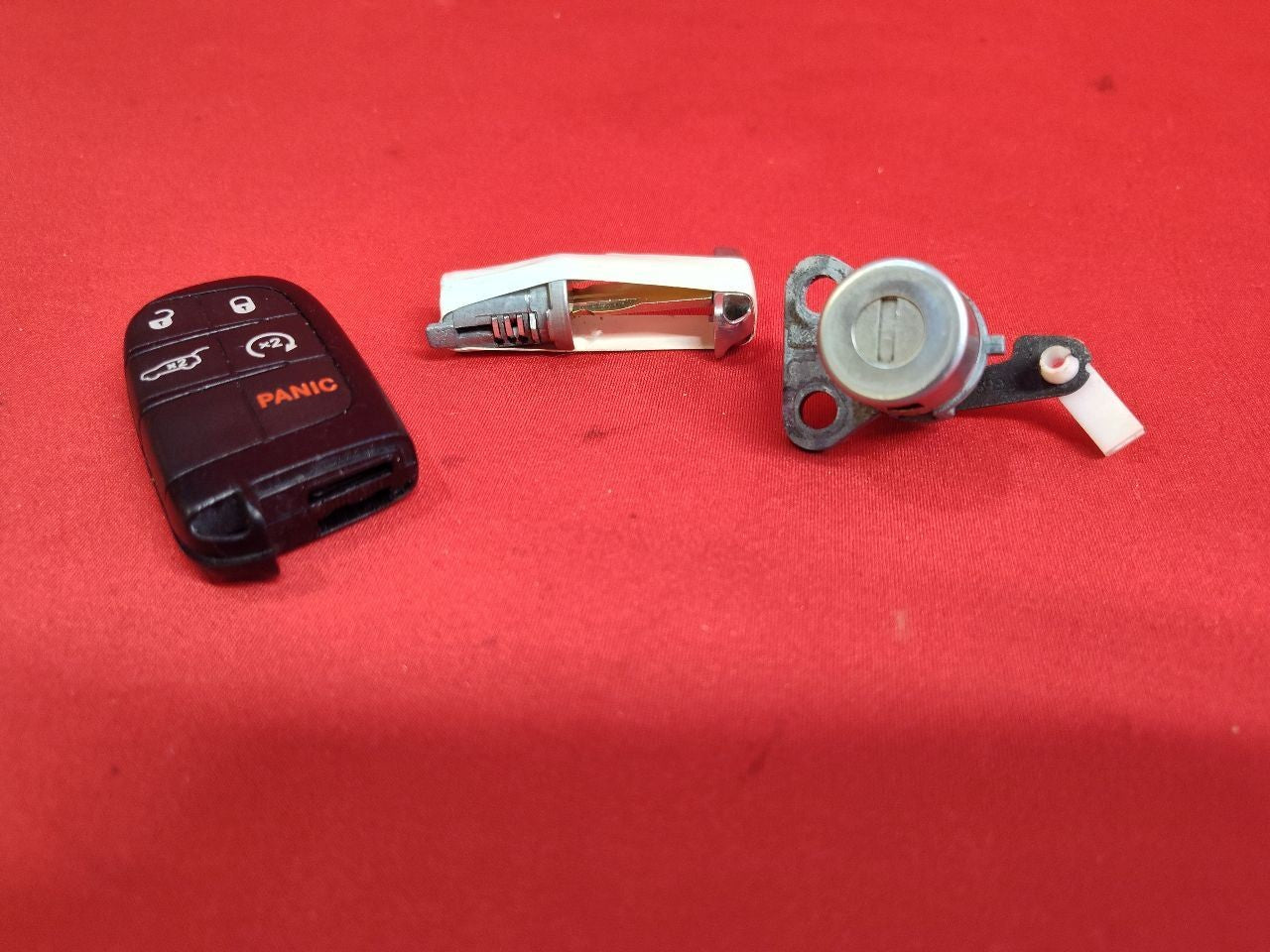 2014-2026 Dodge Durango Ignition Key Fob Lock Cylinder Set (Remote Start + JRC)