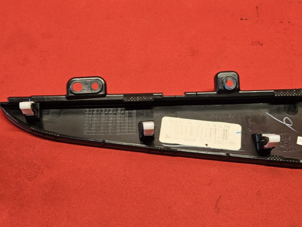 2015-2017 Hyundai Sonata Right Passenger Dashboard Vent Bezel Trim Carbon Fiber