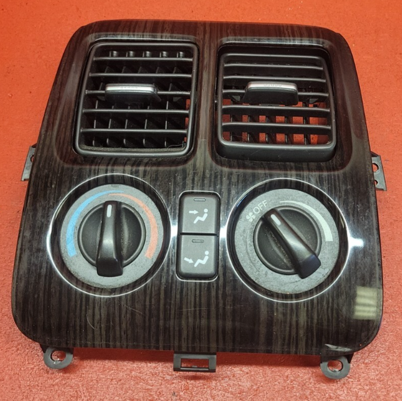 2002 - 2006 Acura MDX Rear Climate Control HVAC W/ Bezel Vents 79660-S3V-A72