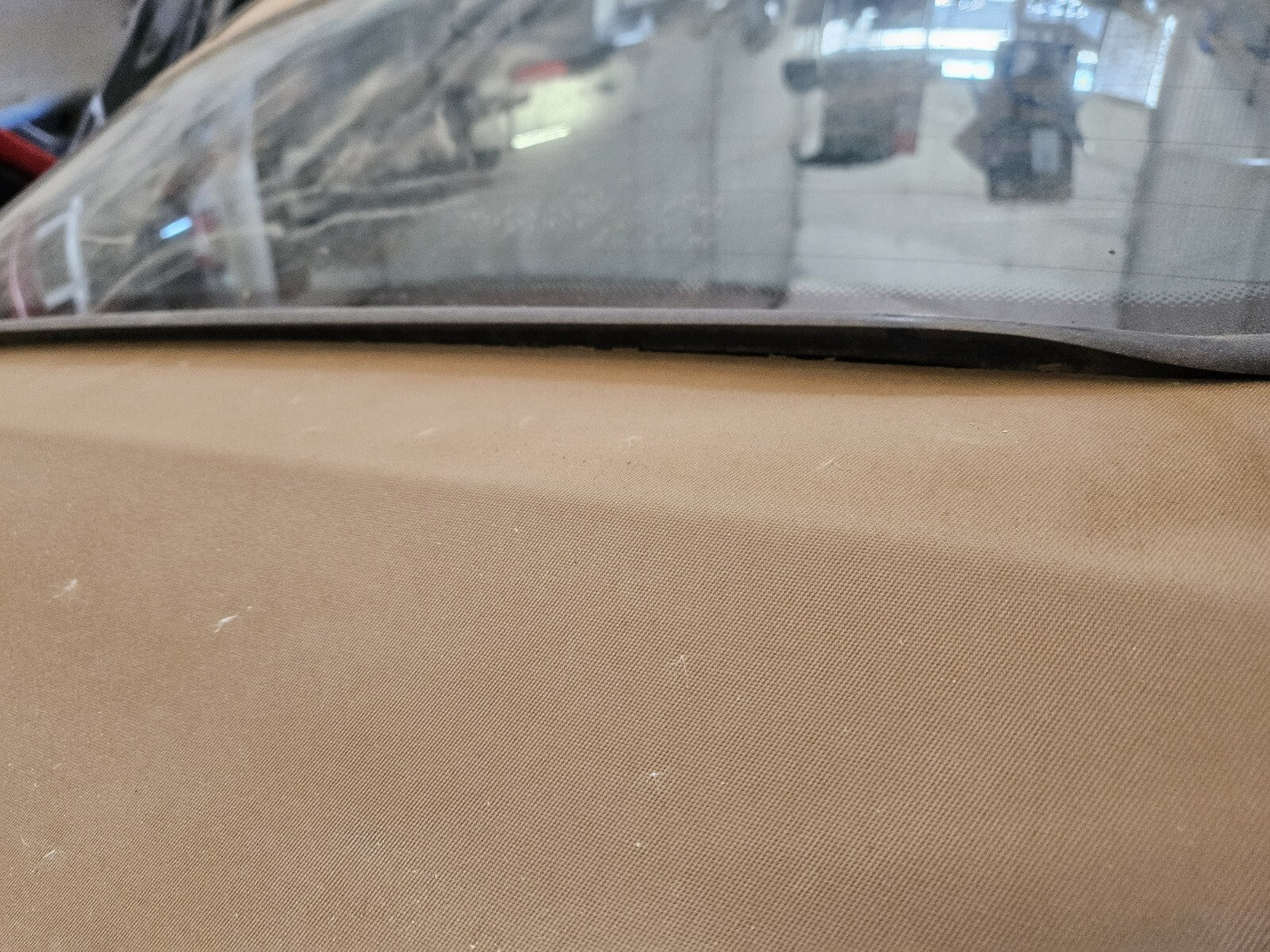 1997 - 2006 Jaguar XK Series XK8 Convertible Top - Tan - Great Shape