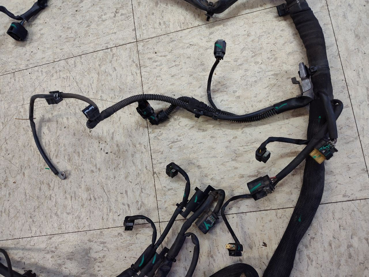 2013-2015 Mercedes C300 C350 Sport 3.5L Auto V6 Engine BLOCK Wiring Harness