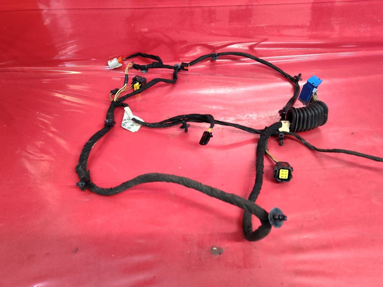 2012 Fiat 500 2-Door Coupe FRONT LEFT DRIVER Door Jumper Wiring Harness