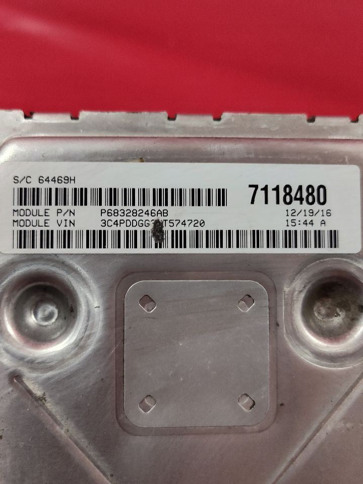 16-19 Dodge Journey 3.6L V6 AWD Engine Control Module Computer ECM ECU