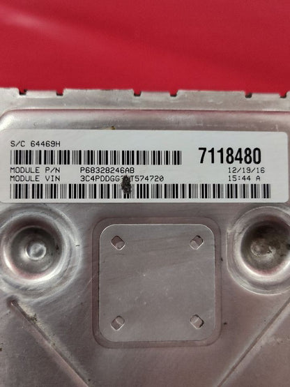 16-19 Dodge Journey 3.6L V6 AWD Engine Control Module Computer ECM ECU