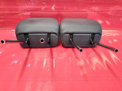 2015-2019 Subaru Legacy & Outback FRONT Seat Headrest Set Black Leather