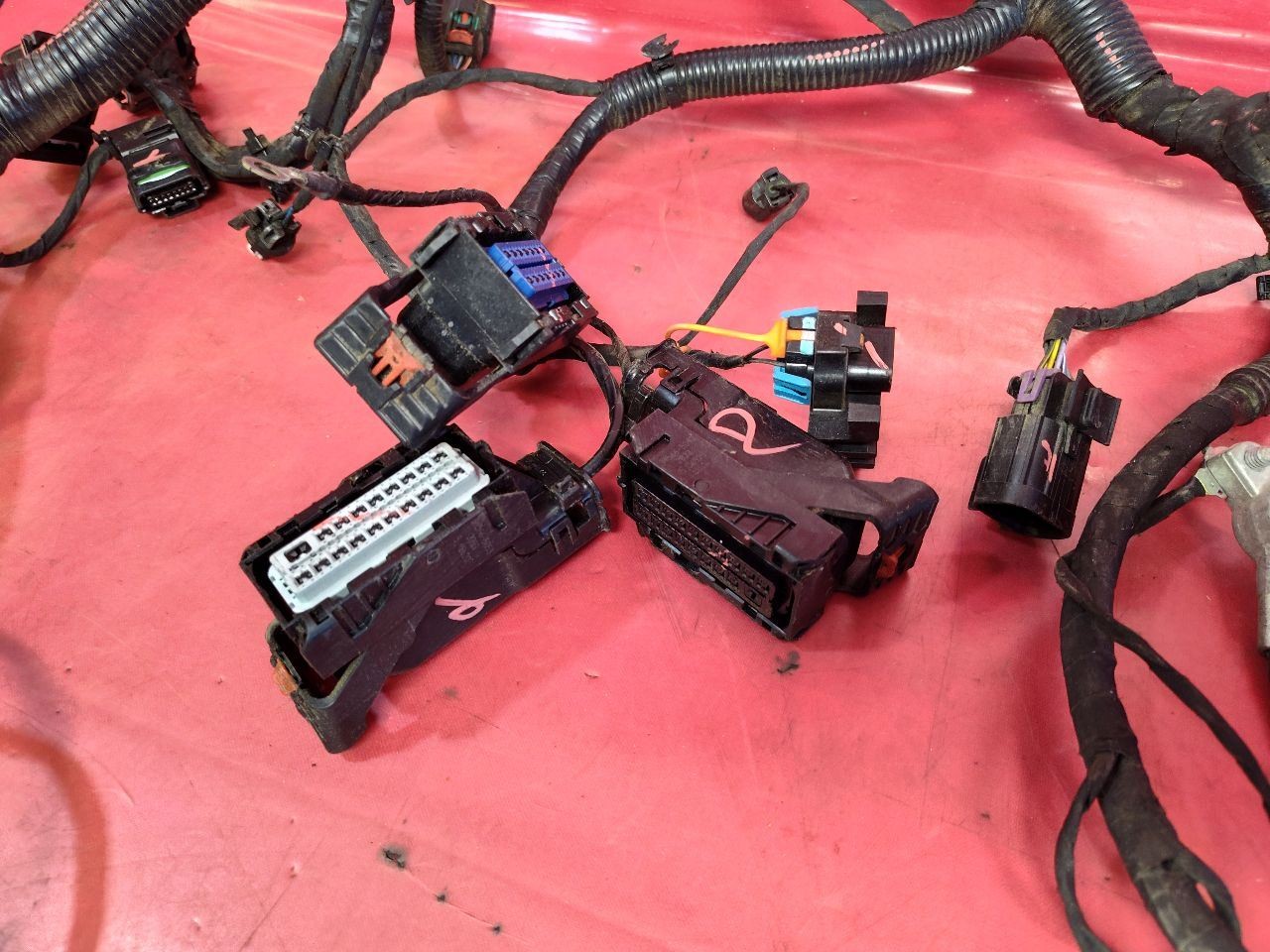 2015 Chevrolet Chevy Spark EV Electric CBT Fast Charge Engine Wiring Harness 69k