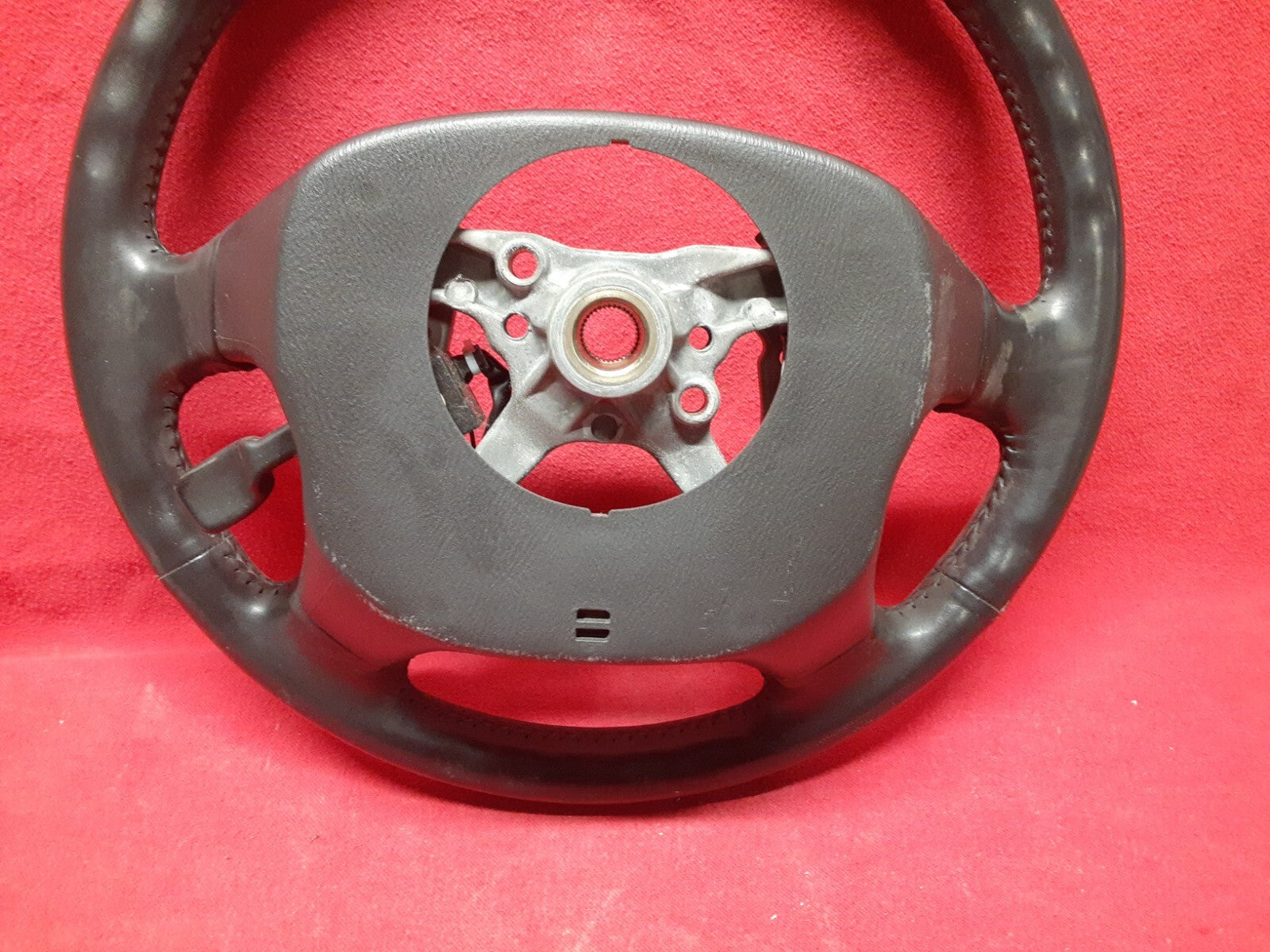 2000 2001 2002 2003 2004 2005 Subaru Steering Wheel Black Leather w/ Cruise