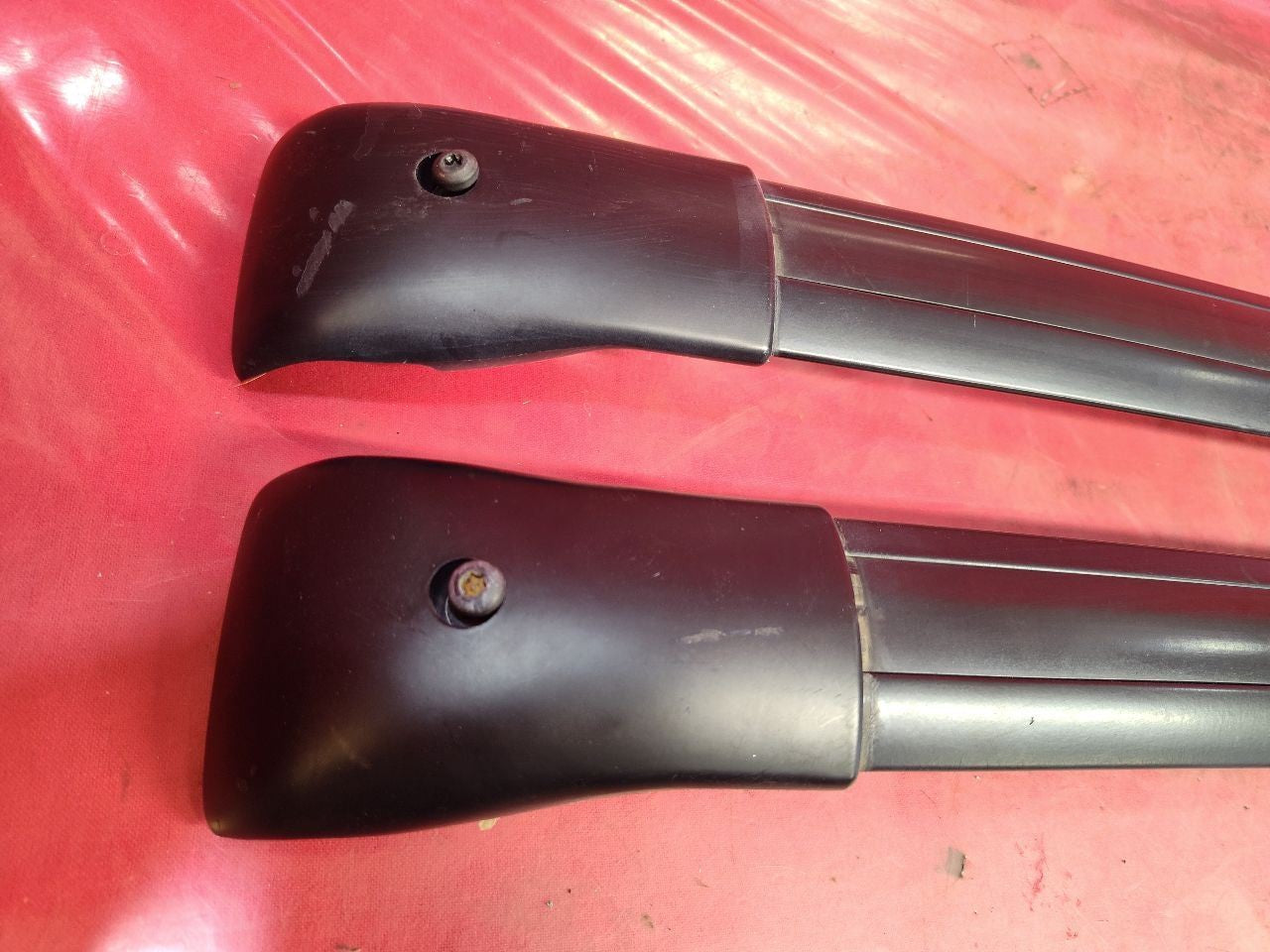 2001-2004 Subaru Outback / Legacy 03-04 Baja Luggage Roof Rack Cross Bars Black