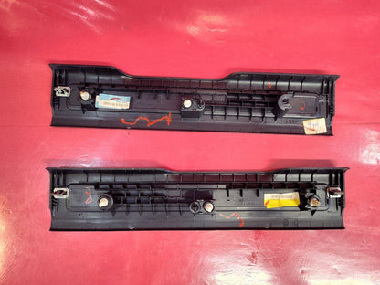 2015-2019 Range Rover Evoque Front Lower Door Scuff Sill Kick Plate Black Ebony