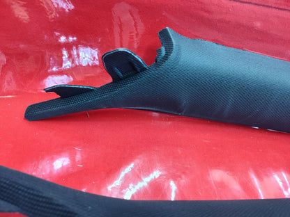 2013-2016 Hyundai Genesis Coupe Front Windshield A-Pillar Trim Set Black
