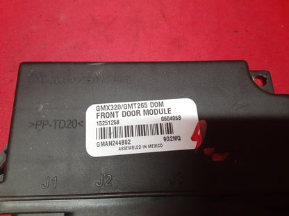 2006 2007 Cadillac CTS FRONT Left or Right Door Lock Control Module 15251258