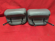 2004 2005 2006 Acura TL Moon Lake Gray Leather FRONT Headrest Set Left & Right
