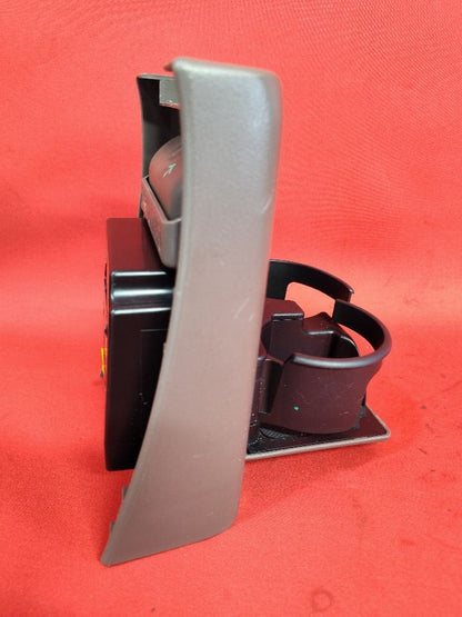2000-2004 Subaru Outback / Legacy Center Console REAR Cup Holder Panel - BROWN