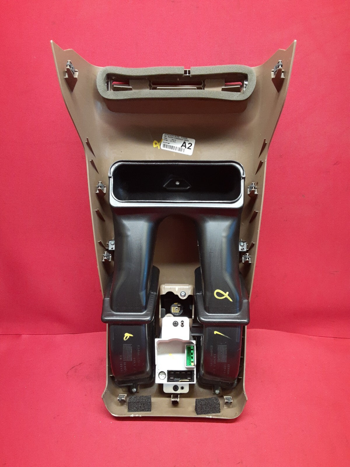 2006 - 2008 Honda Pilot CENTER CONSOLE REAR COVER Trim Bezel w/ Vents