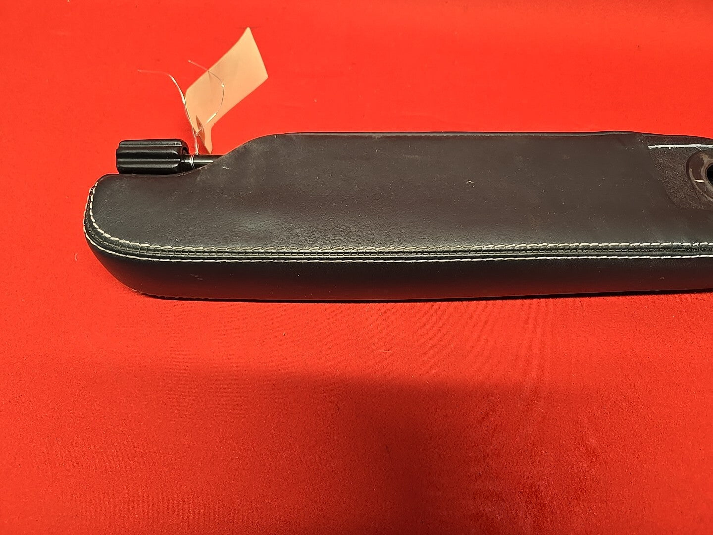 2010 - 2013 Range Rover Sport RIGHT PASSENGER Seat Armrest Black w/ White Stitch