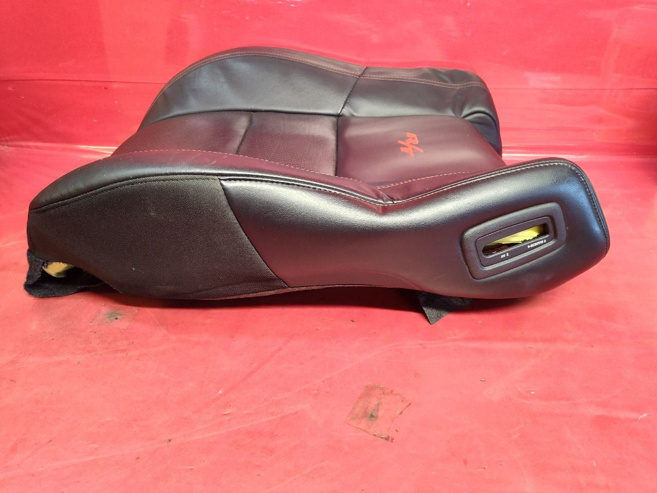 13-23 Durango 14-21 G. Cherokee FR PASSENGER Upper Seat Cushion RED R/T Stitch