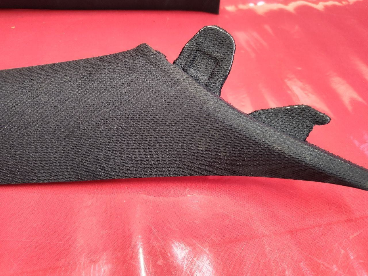 2013-2016 Hyundai Genesis Coupe Front Windshield A-Pillar Trim Set Black