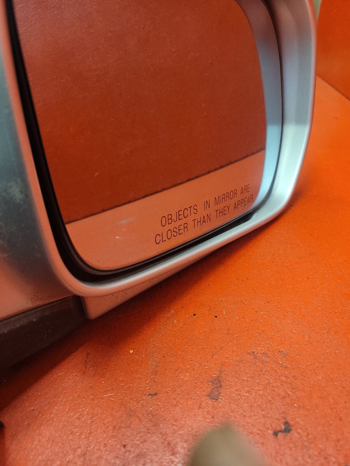 2005 2006 Acura MDX PASS Right door Mirror Heated Billet Silver 76200-S3V-A14ZS