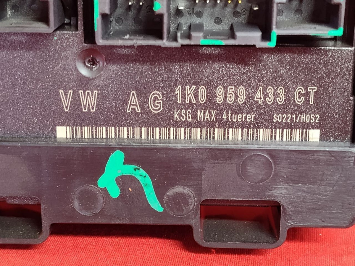 2005-2010 VW Jetta 07-11 Eos Keyless Entry Anti-Theft Control Module VIN K:8th